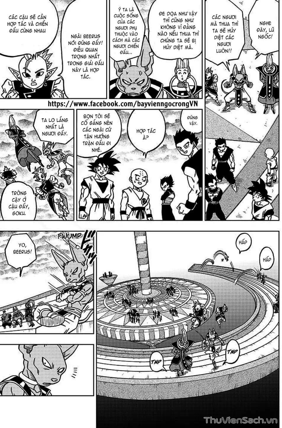 Truyện Tranh Truy Tìm Ngọc Rồng Siêu Cấp - Dragon Ball Super trang 3