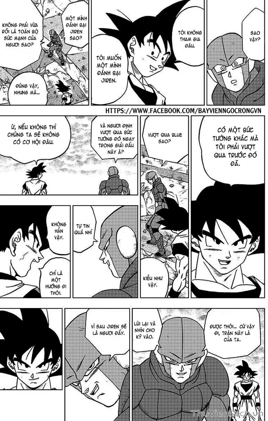 Truyện Tranh Truy Tìm Ngọc Rồng Siêu Cấp - Dragon Ball Super trang 3
