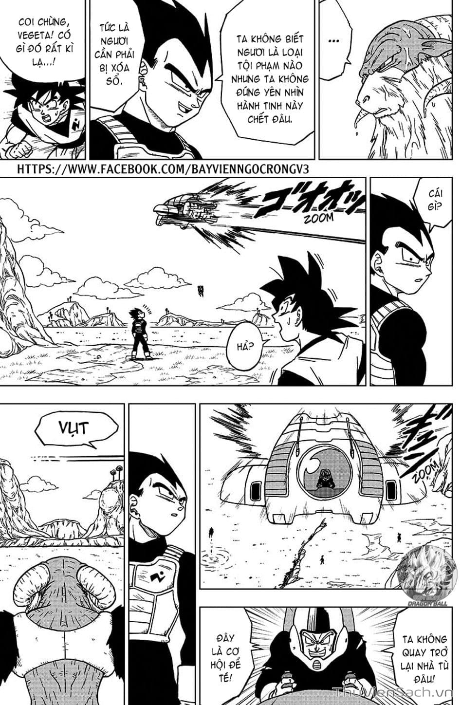 Truyện Tranh Truy Tìm Ngọc Rồng Siêu Cấp - Dragon Ball Super trang 3
