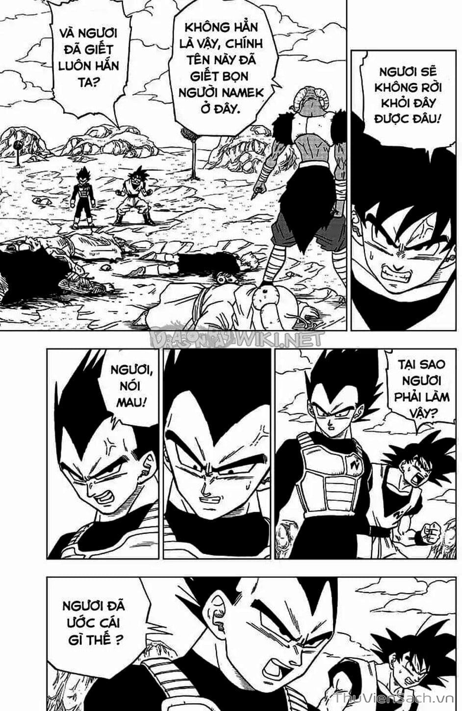 Truyện Tranh Truy Tìm Ngọc Rồng Siêu Cấp - Dragon Ball Super trang 3