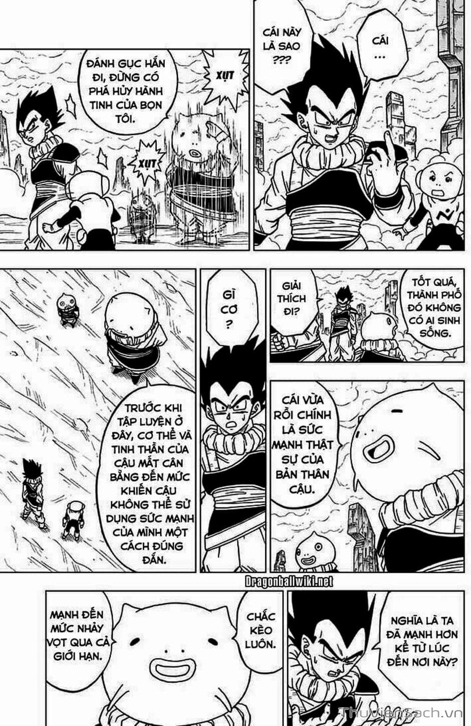 Truyện Tranh Truy Tìm Ngọc Rồng Siêu Cấp - Dragon Ball Super trang 3