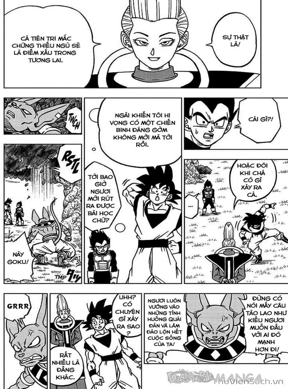 Truyện Tranh Truy Tìm Ngọc Rồng Siêu Cấp - Dragon Ball Super trang 3