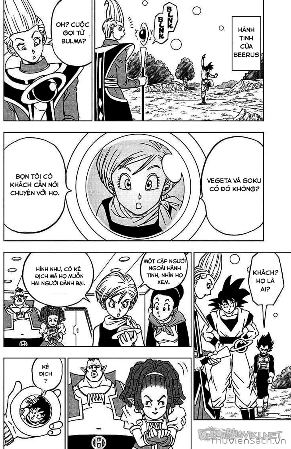 Truyện Tranh Truy Tìm Ngọc Rồng Siêu Cấp - Dragon Ball Super trang 3