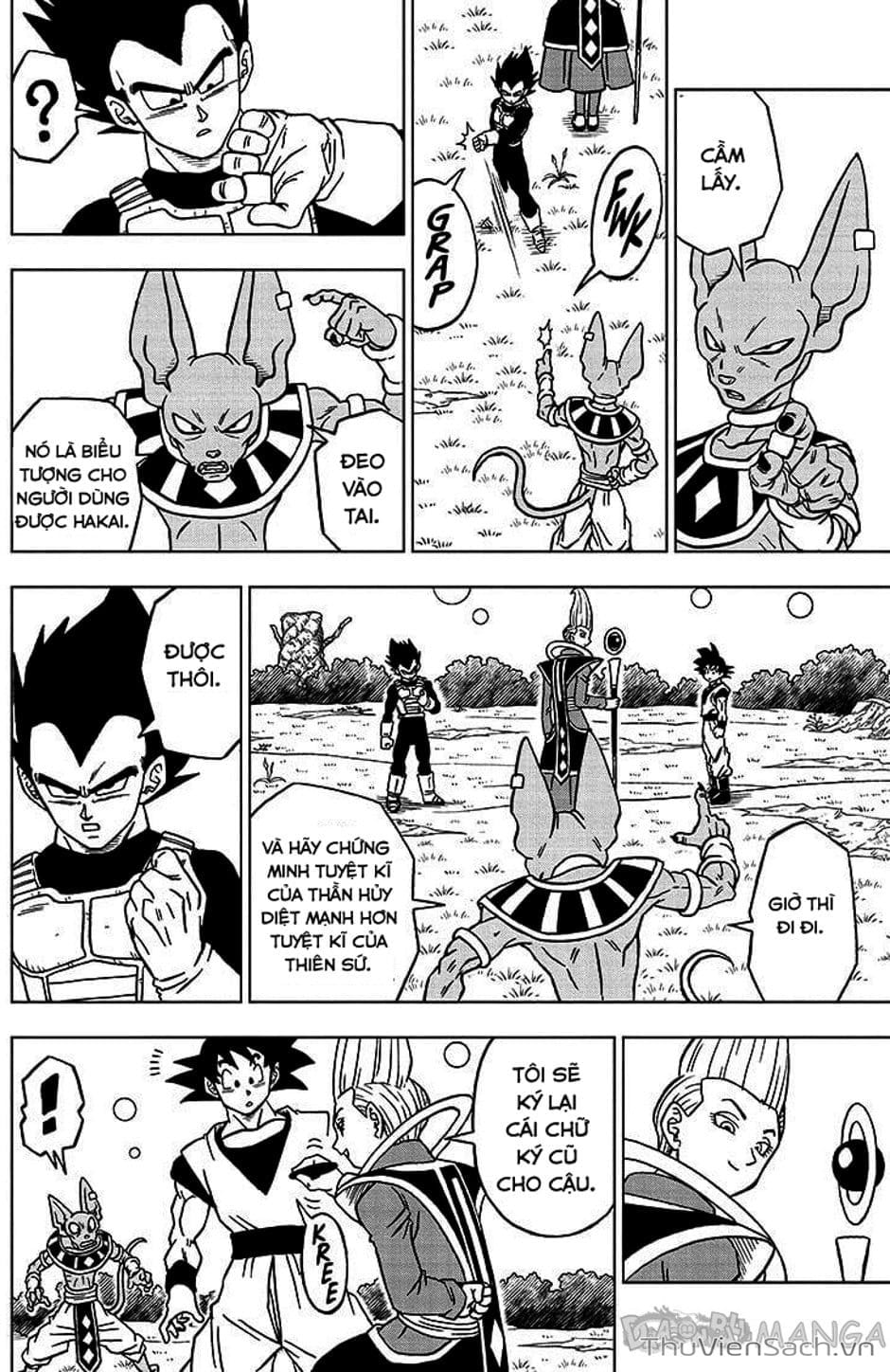 Truyện Tranh Truy Tìm Ngọc Rồng Siêu Cấp - Dragon Ball Super trang 3