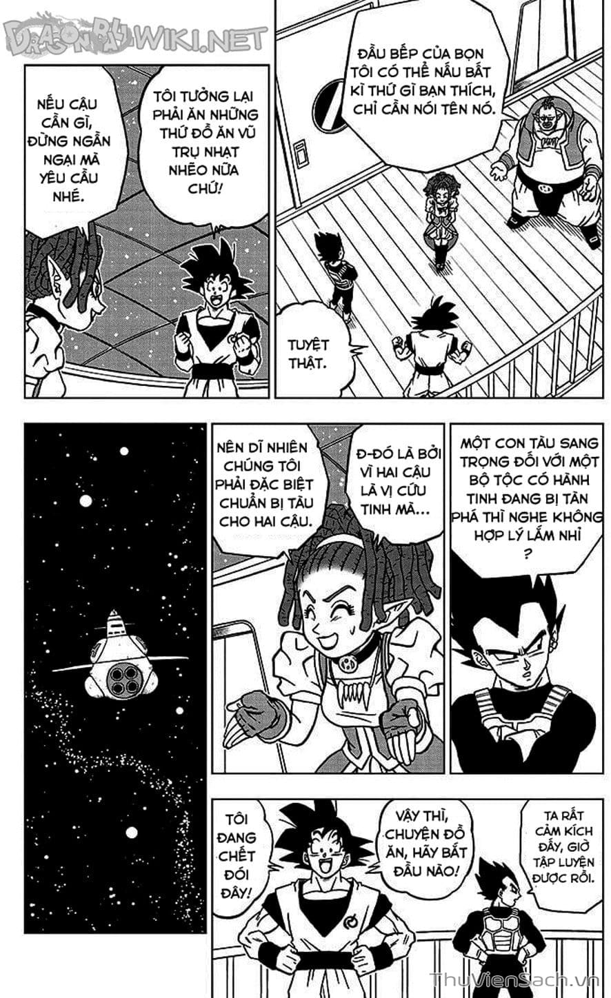 Truyện Tranh Truy Tìm Ngọc Rồng Siêu Cấp - Dragon Ball Super trang 3