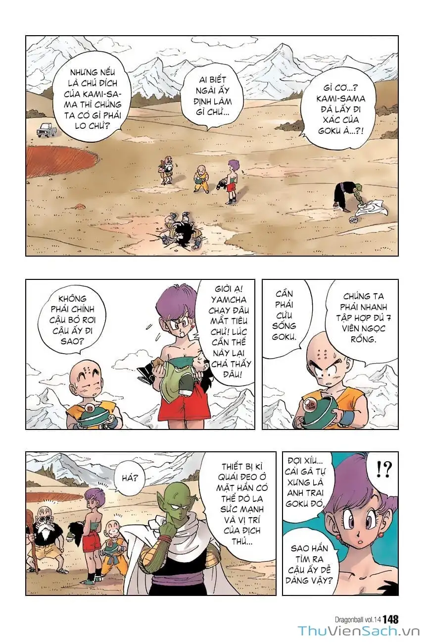 Truyện Tranh 7 Viên Ngọc Rồng - Dragon Ball trang 3