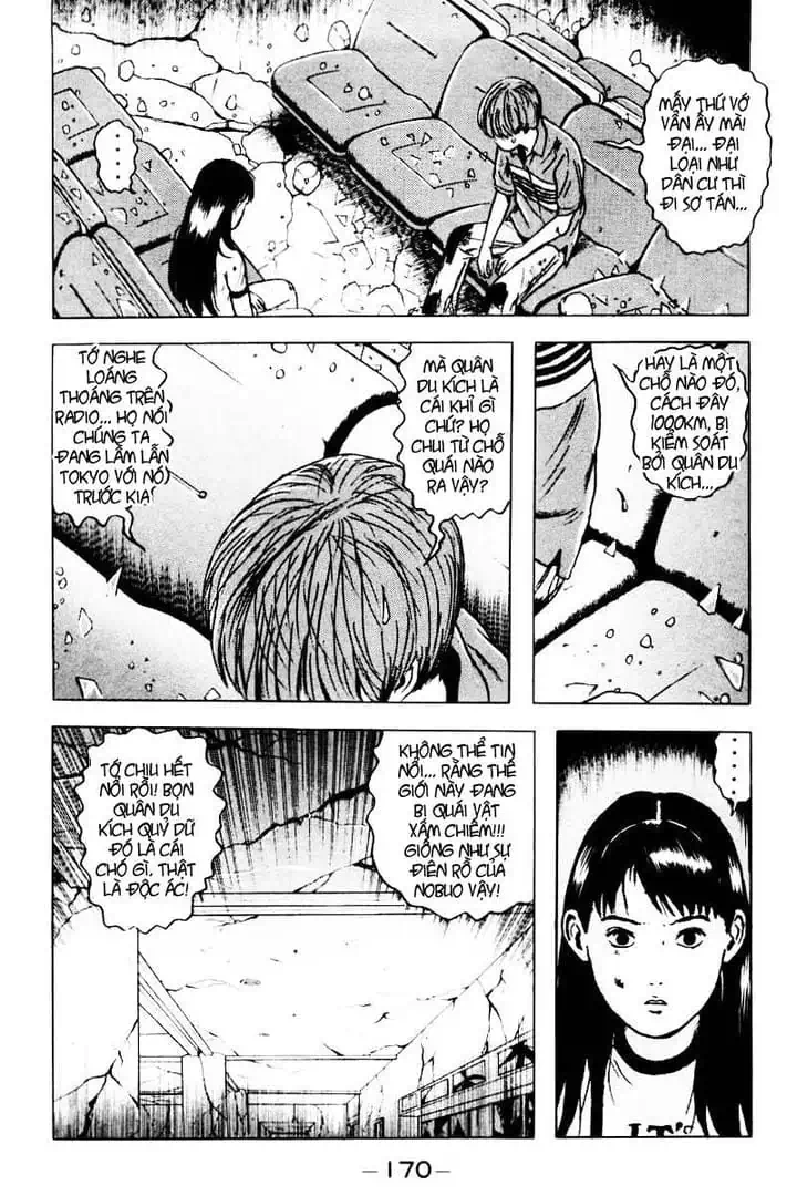 Truyện Tranh Long Thủ - Dragon Head trang 6