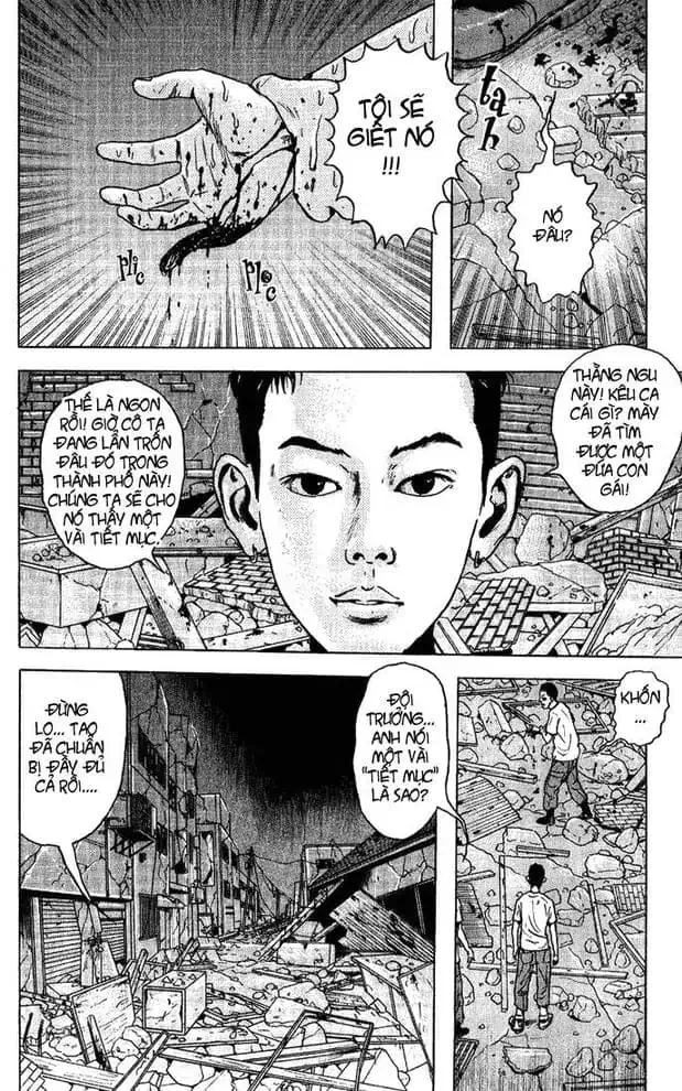 Truyện Tranh Long Thủ - Dragon Head trang 6