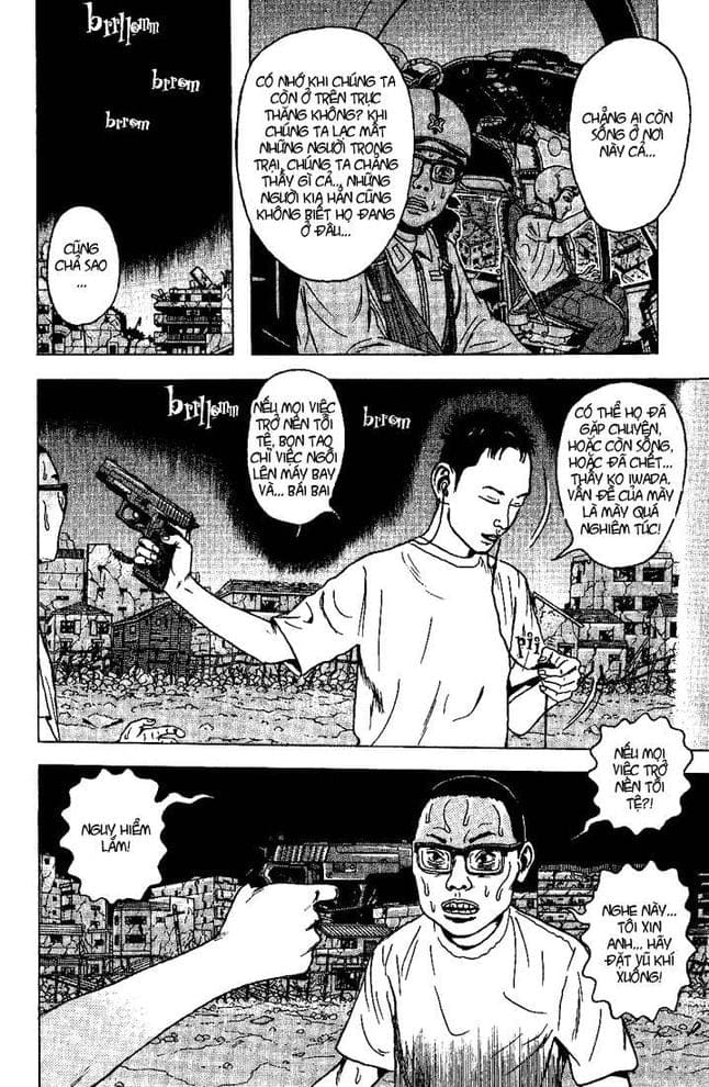 Truyện Tranh Long Thủ - Dragon Head trang 6