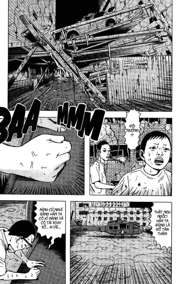 Truyện Tranh Long Thủ - Dragon Head trang 6