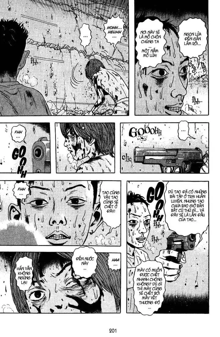 Truyện Tranh Long Thủ - Dragon Head trang 6