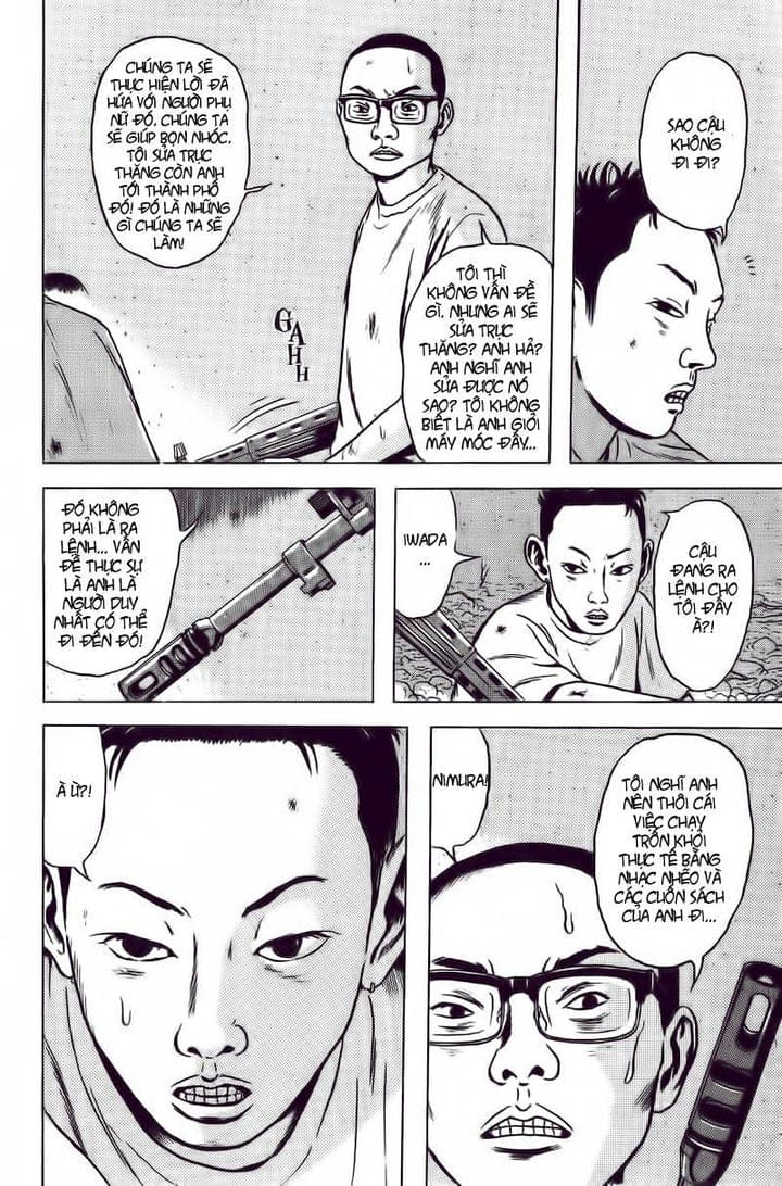 Truyện Tranh Long Thủ - Dragon Head trang 6