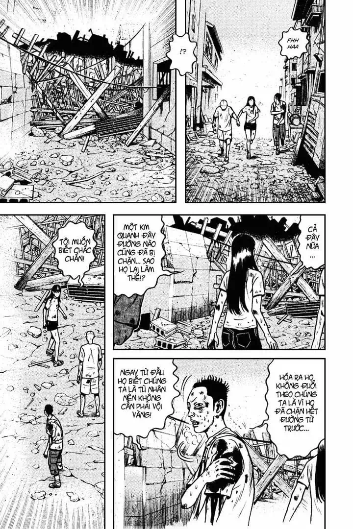 Truyện Tranh Long Thủ - Dragon Head trang 6