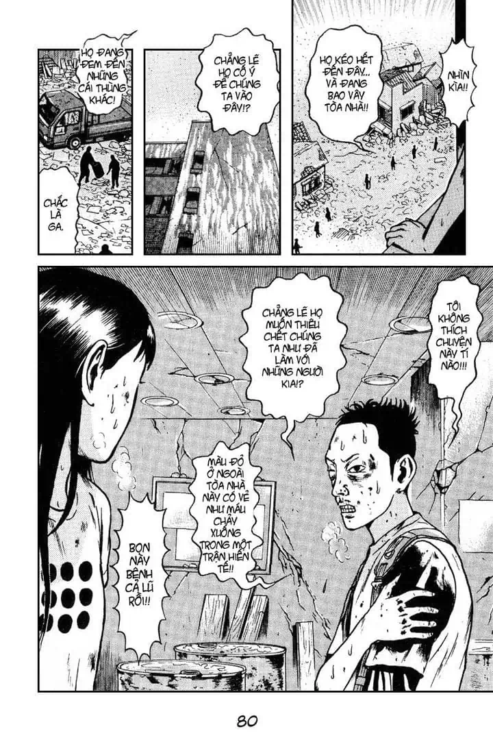 Truyện Tranh Long Thủ - Dragon Head trang 6