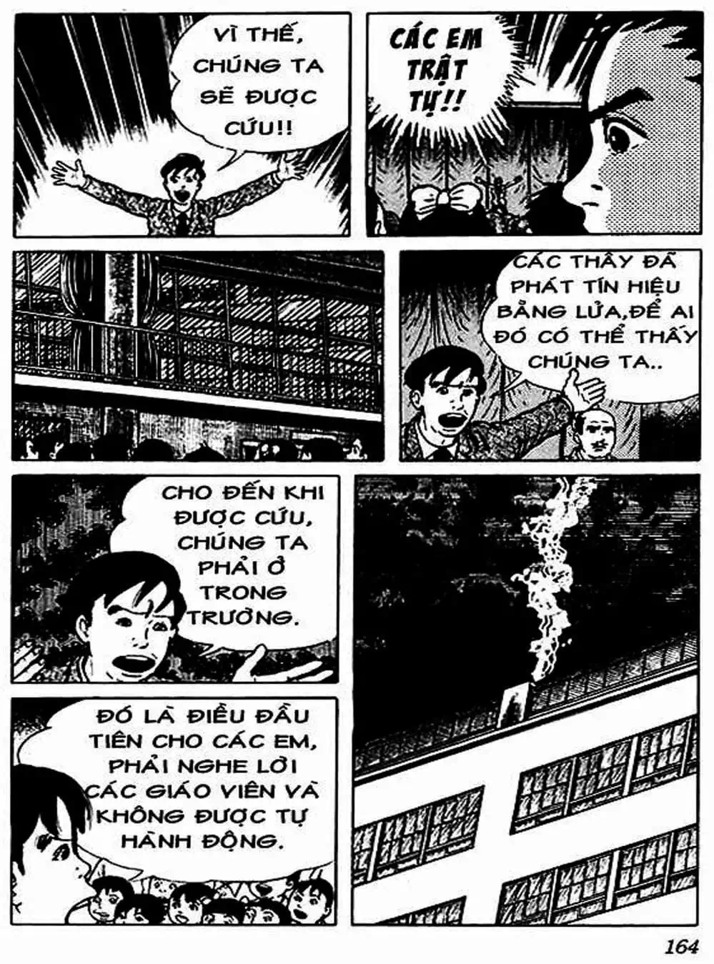 Truyện Tranh Lớp Học Phiêu Lưu - Drifting Classroom trang 5