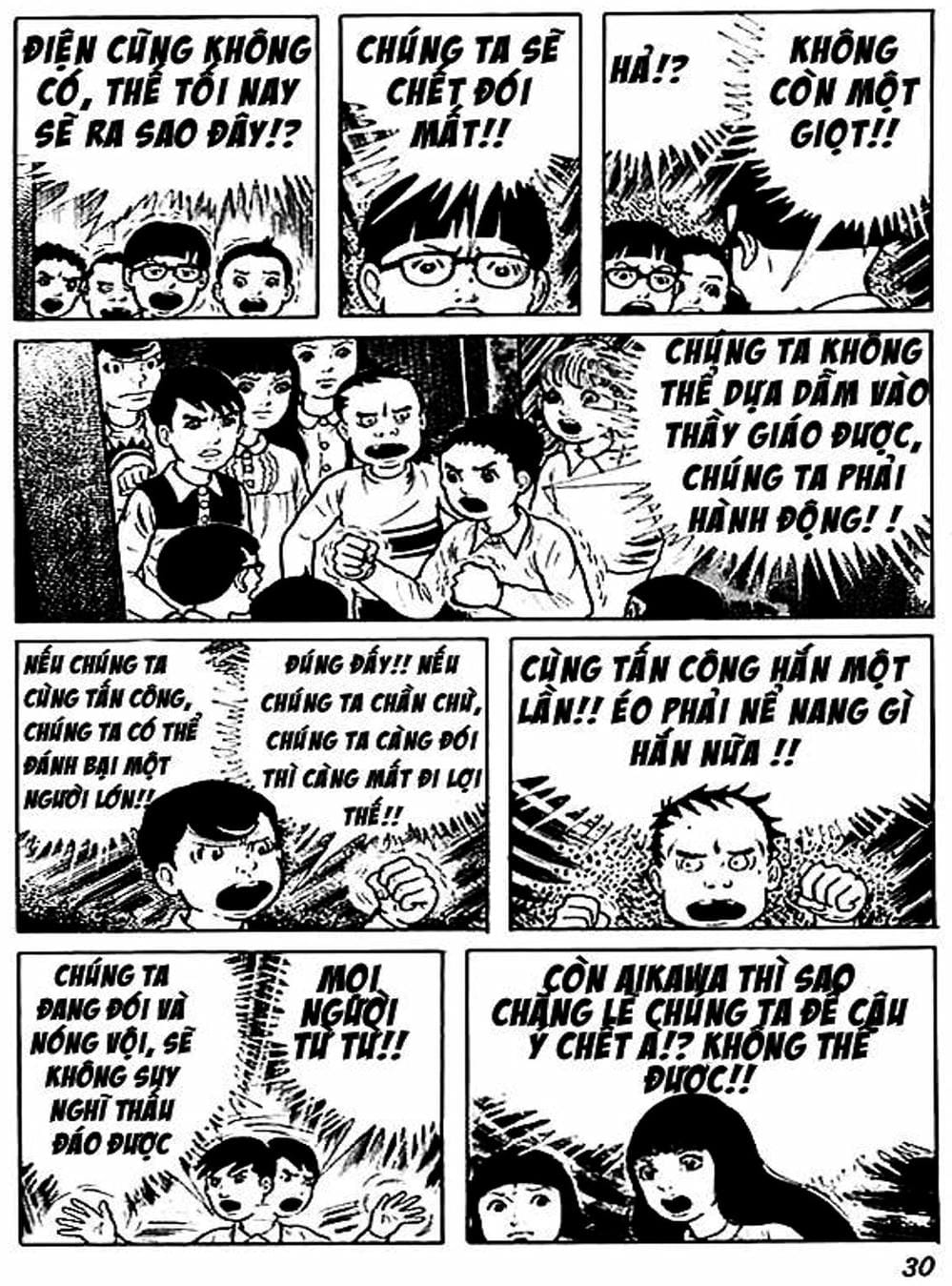 Truyện Tranh Lớp Học Phiêu Lưu - Drifting Classroom trang 5