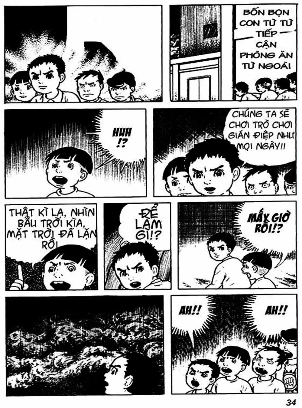 Truyện Tranh Lớp Học Phiêu Lưu - Drifting Classroom trang 5