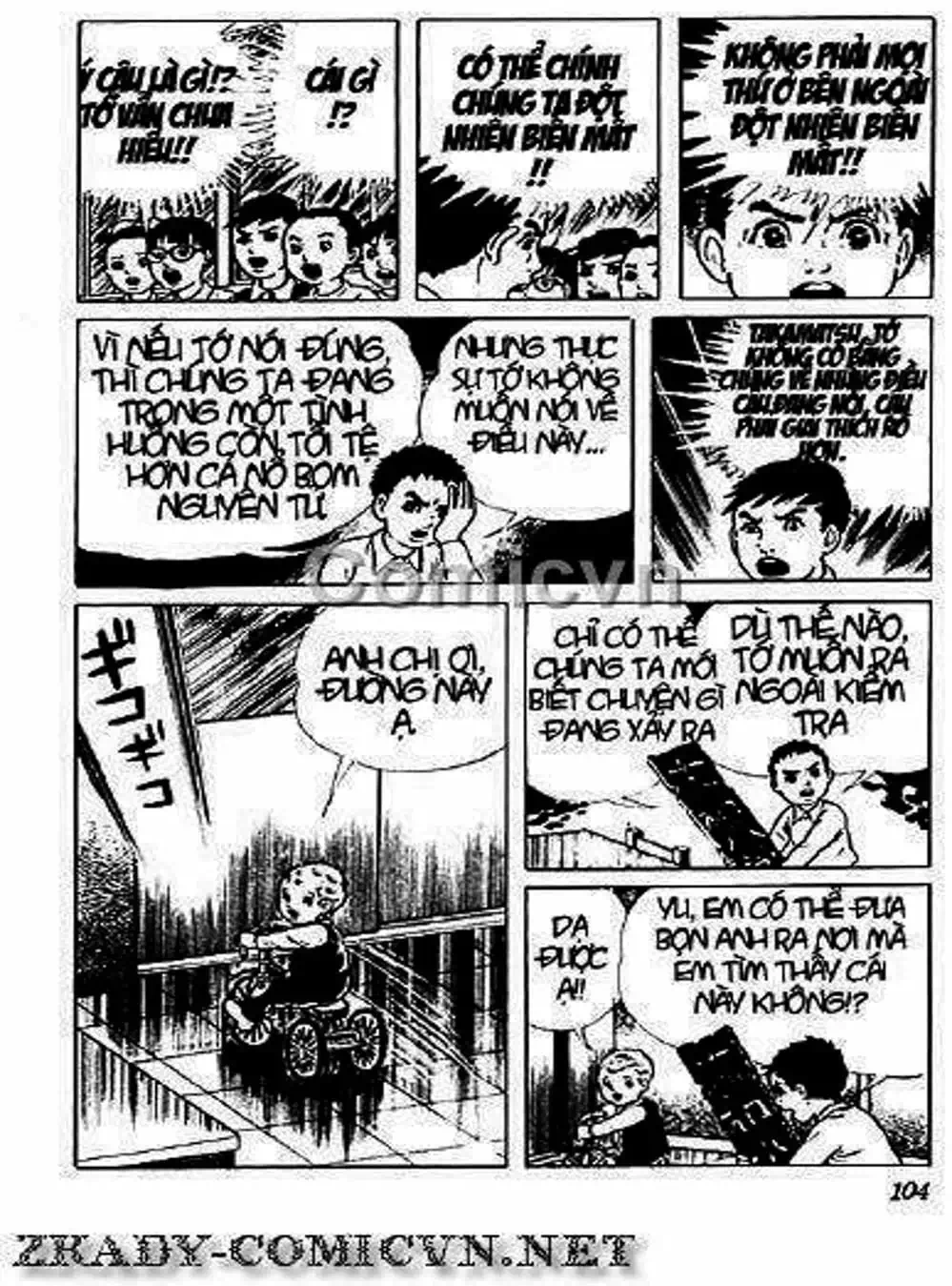 Truyện Tranh Lớp Học Phiêu Lưu - Drifting Classroom trang 5