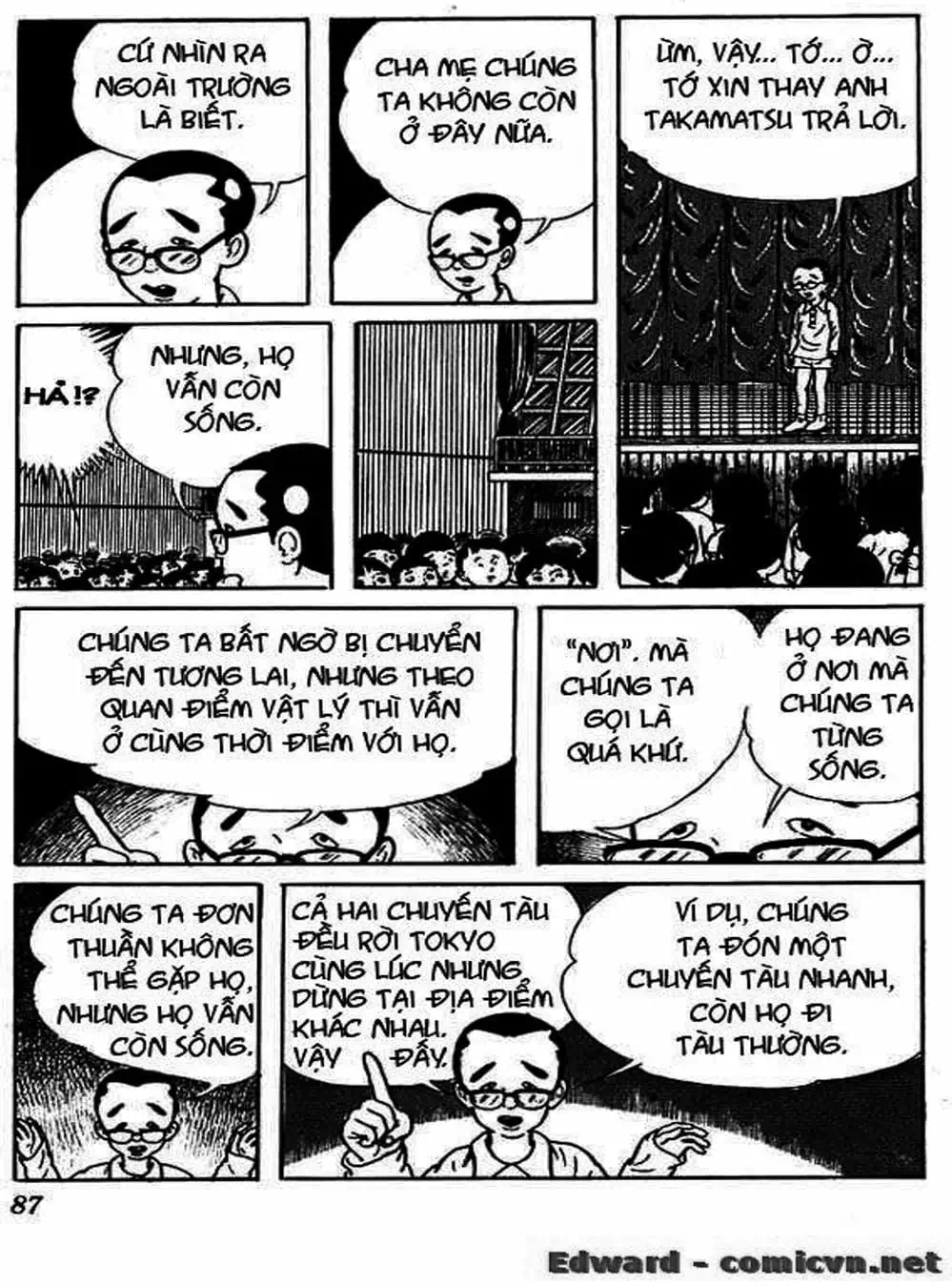 Truyện Tranh Lớp Học Phiêu Lưu - Drifting Classroom trang 5