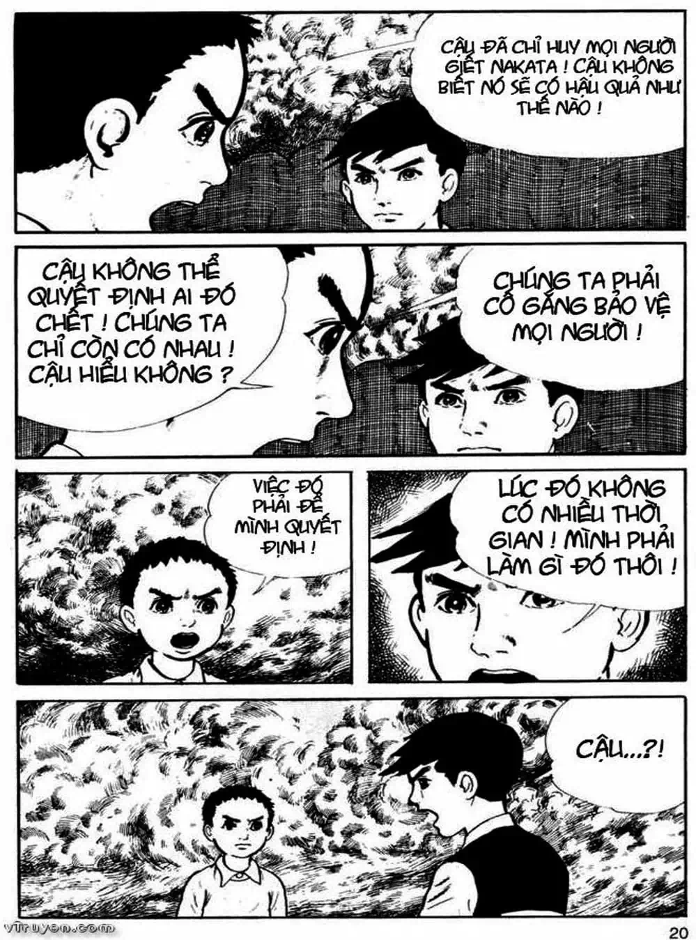 Truyện Tranh Lớp Học Phiêu Lưu - Drifting Classroom trang 5