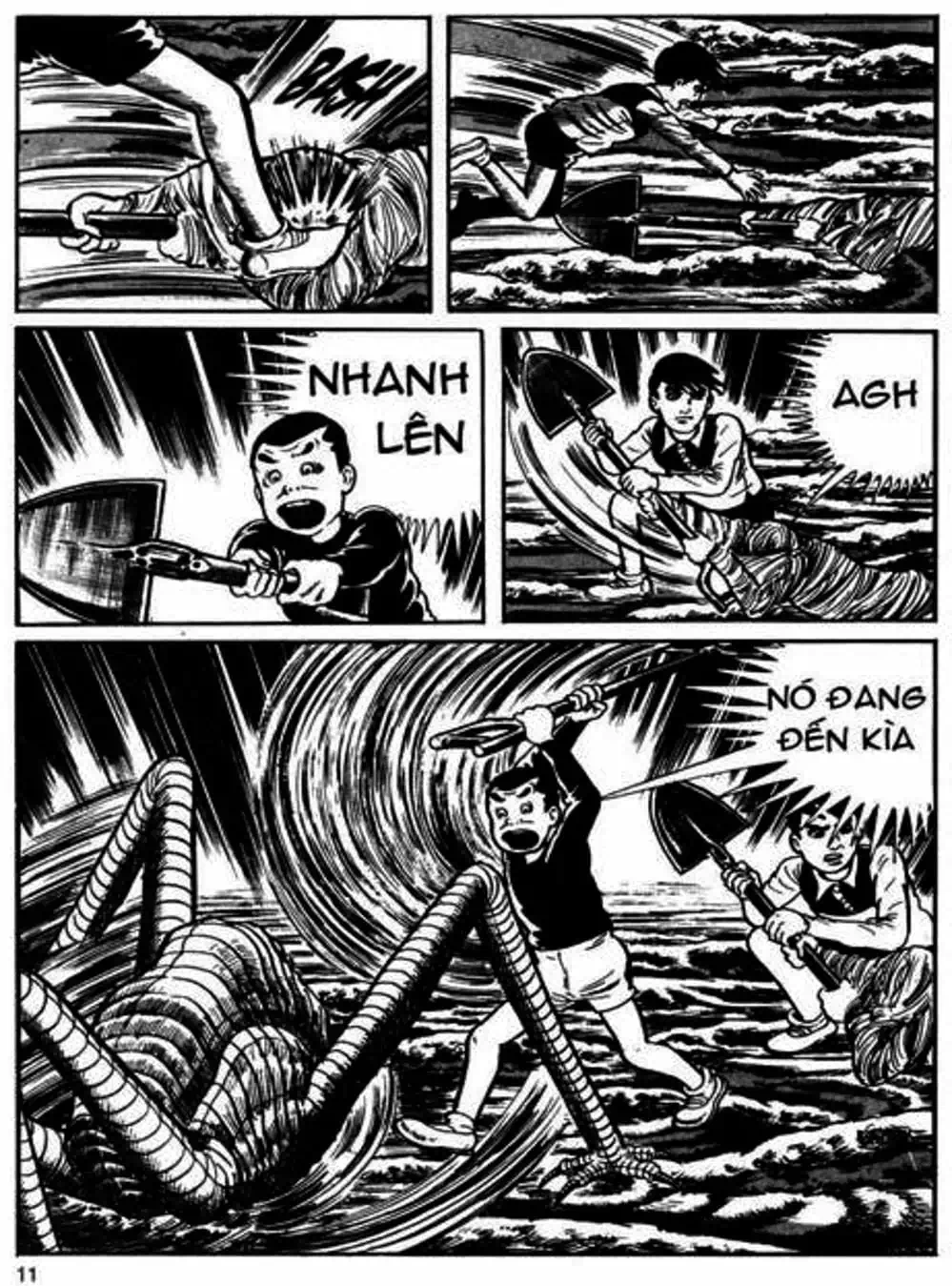 Truyện Tranh Lớp Học Phiêu Lưu - Drifting Classroom trang 5