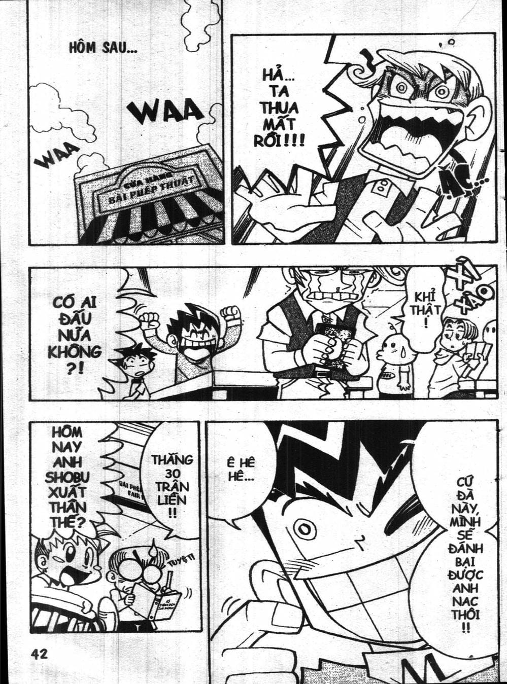 Truyện Tranh Vua Bài Ma Thuật - Duel Masters trang 4