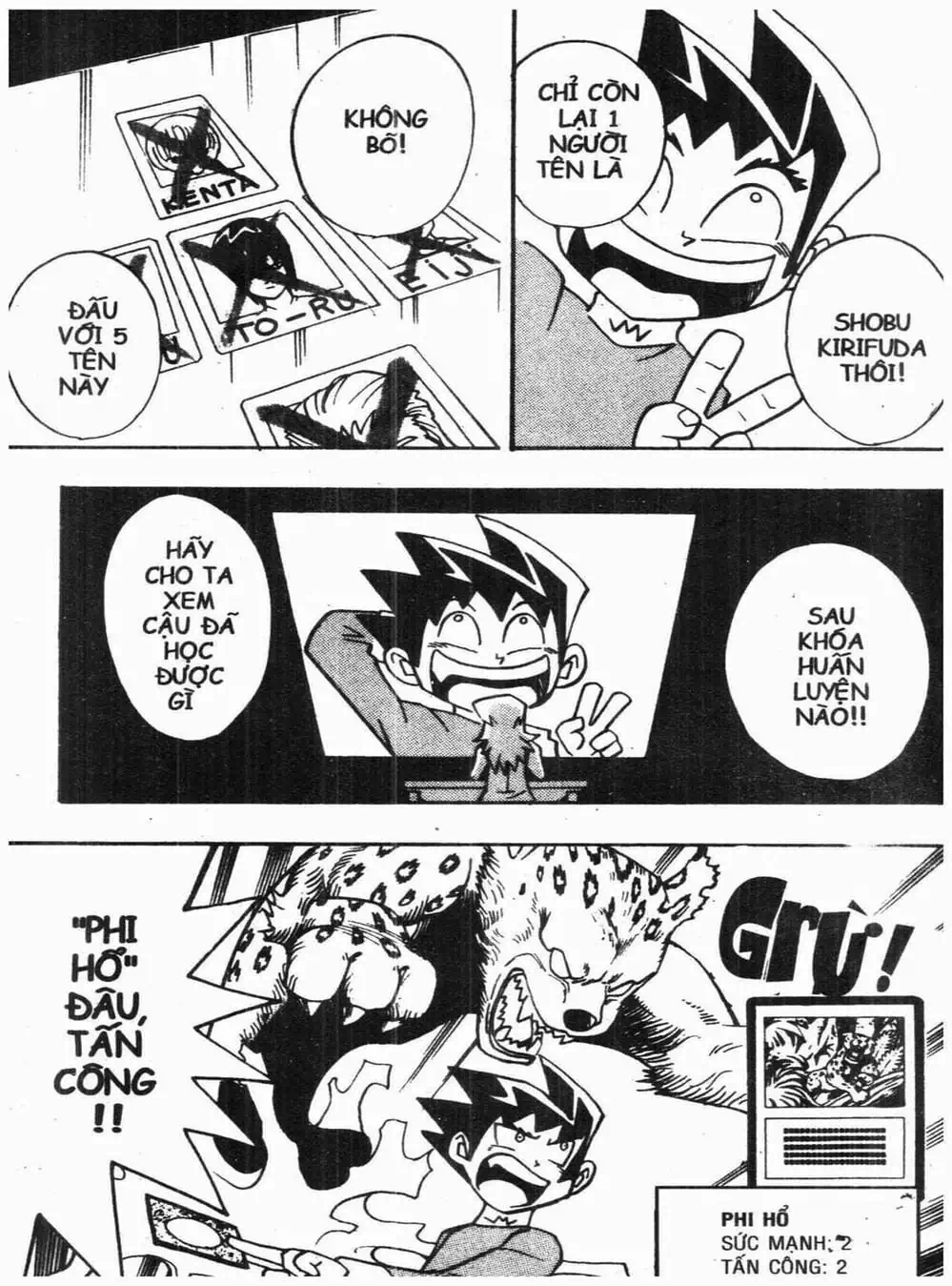 Truyện Tranh Vua Bài Ma Thuật - Duel Masters trang 4