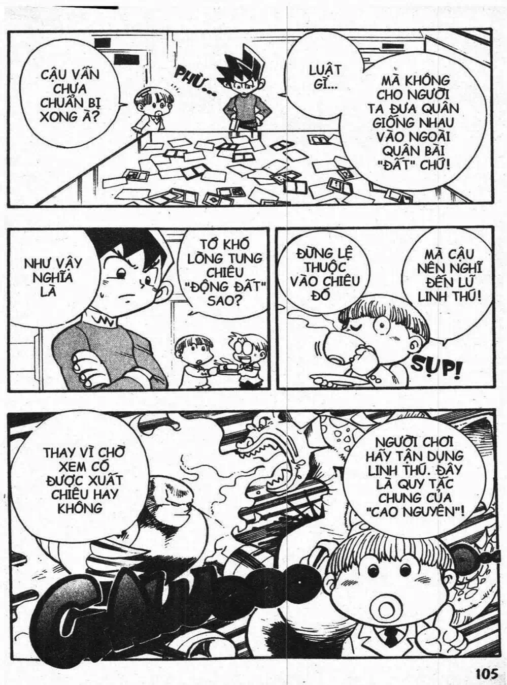 Truyện Tranh Vua Bài Ma Thuật - Duel Masters trang 4