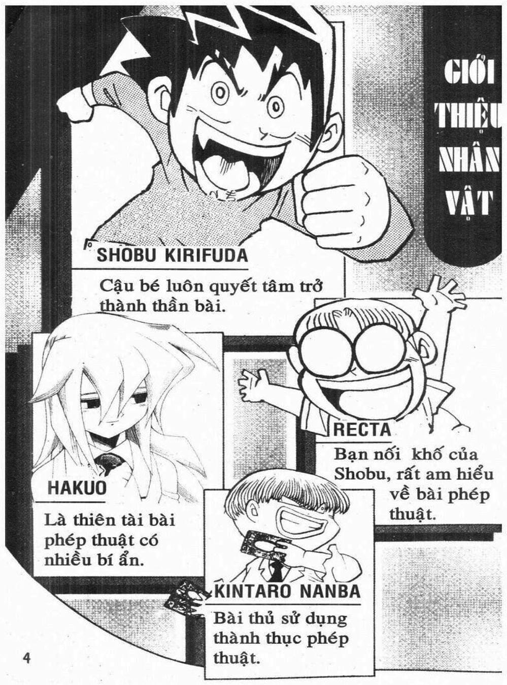 Truyện Tranh Vua Bài Ma Thuật - Duel Masters trang 4