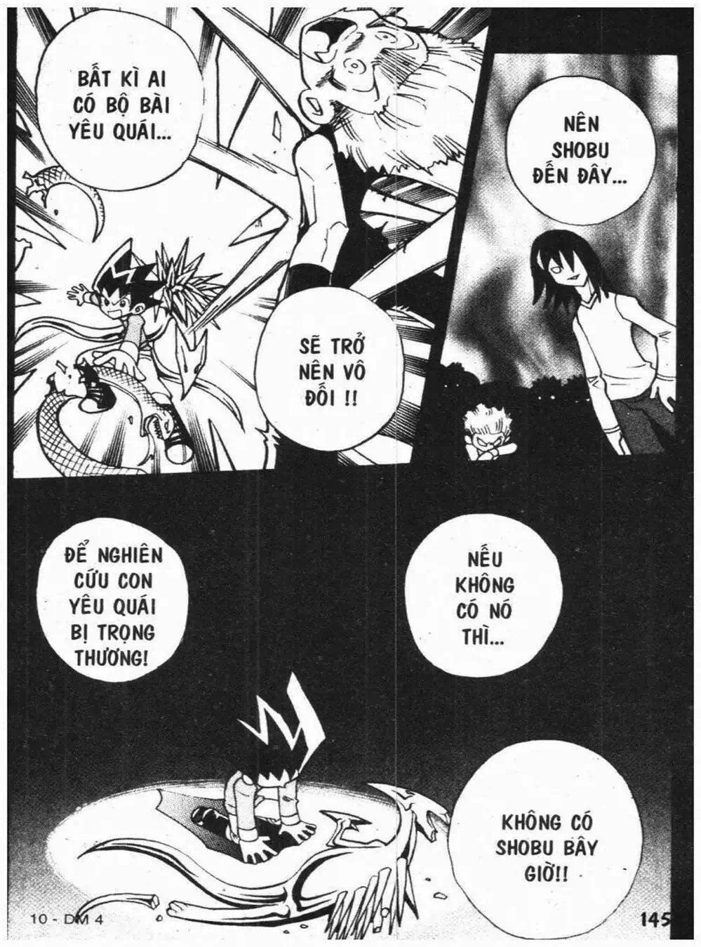 Truyện Tranh Vua Bài Ma Thuật - Duel Masters trang 4