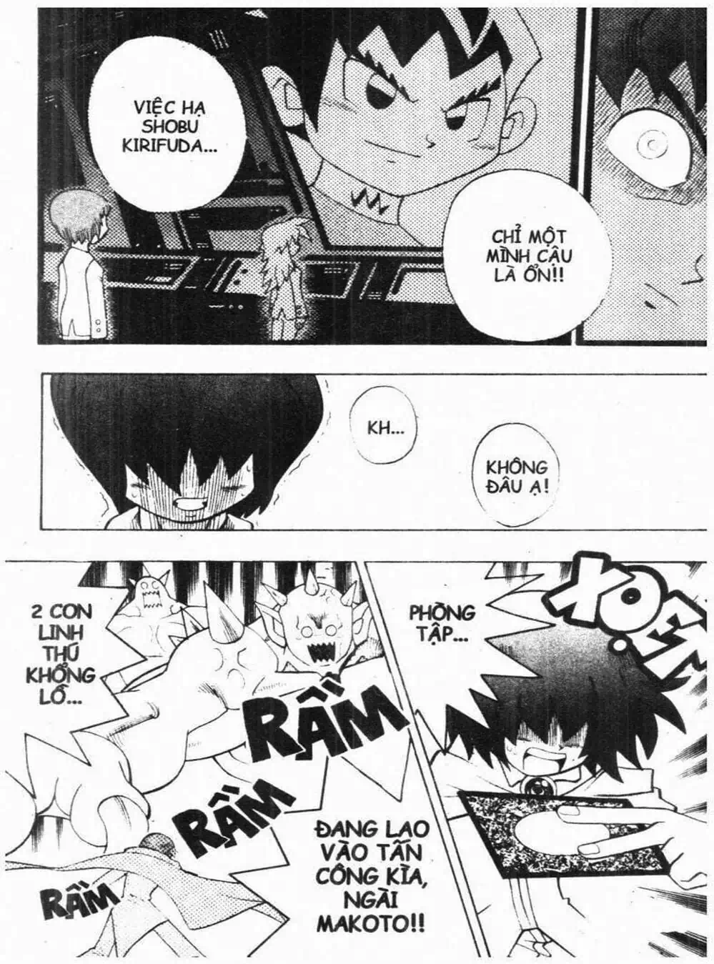 Truyện Tranh Vua Bài Ma Thuật - Duel Masters trang 4