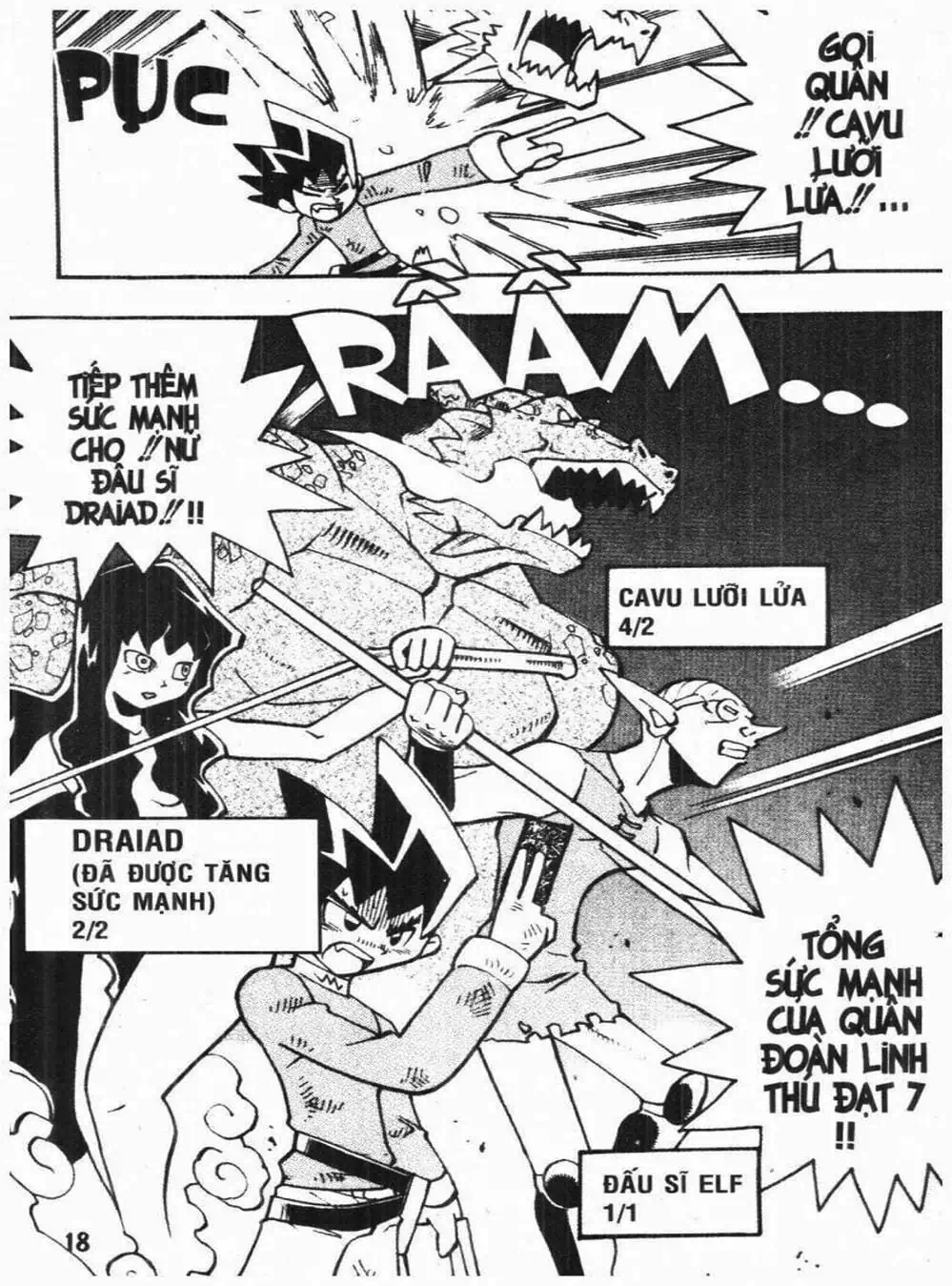 Truyện Tranh Vua Bài Ma Thuật - Duel Masters trang 4