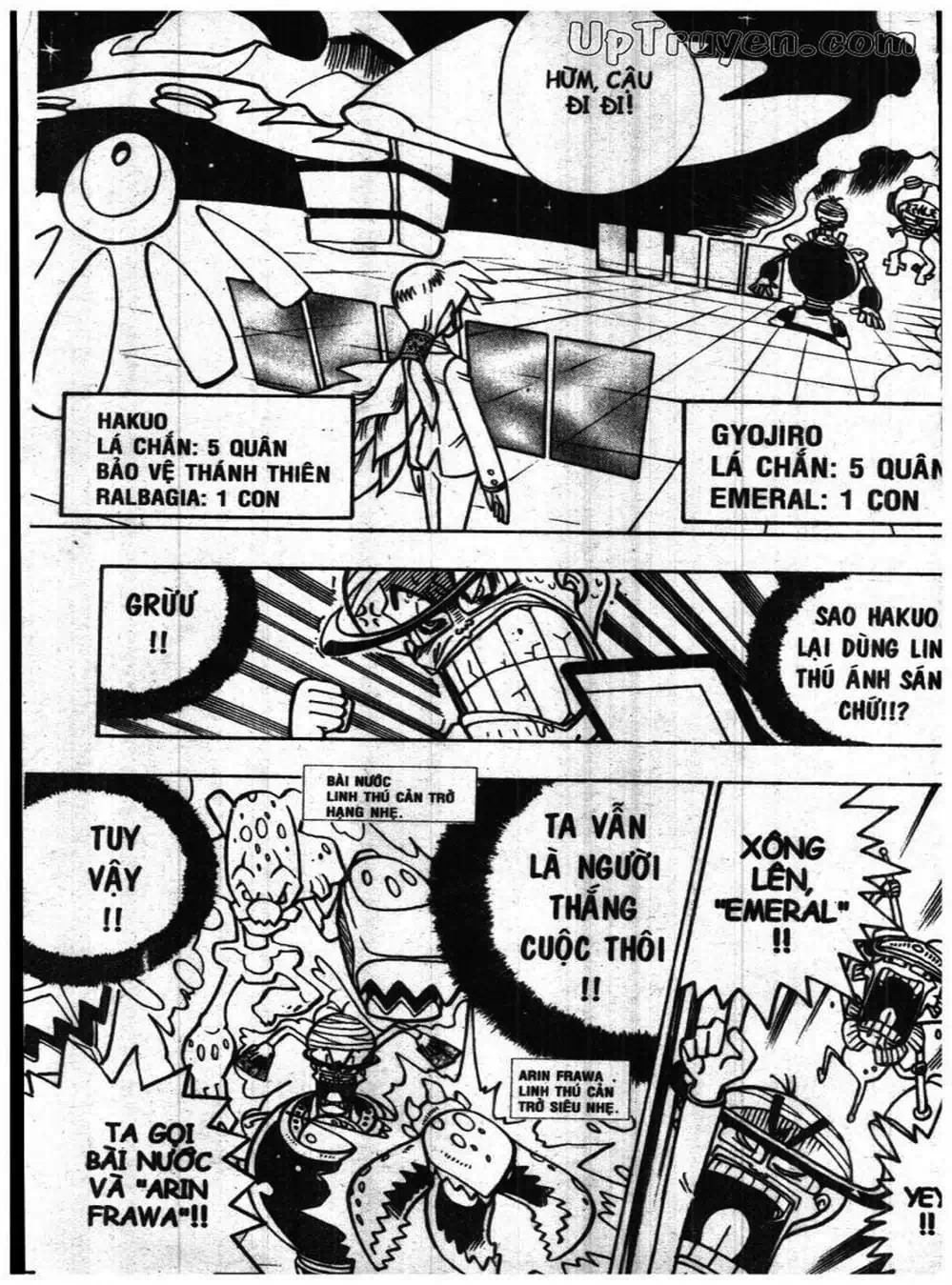 Truyện Tranh Vua Bài Ma Thuật - Duel Masters trang 4