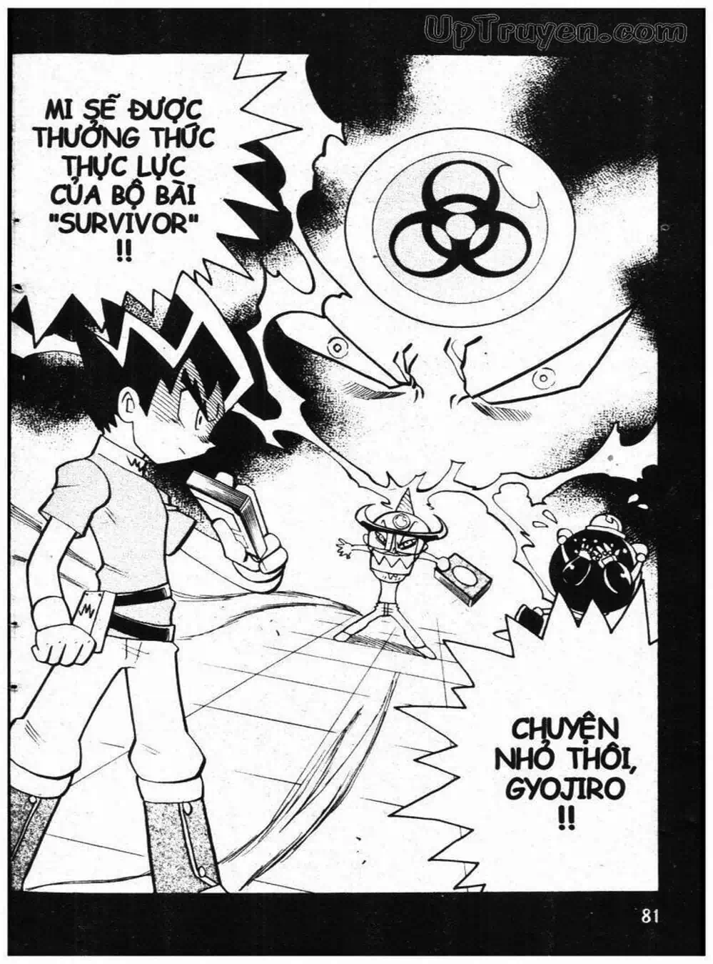 Truyện Tranh Vua Bài Ma Thuật - Duel Masters trang 4