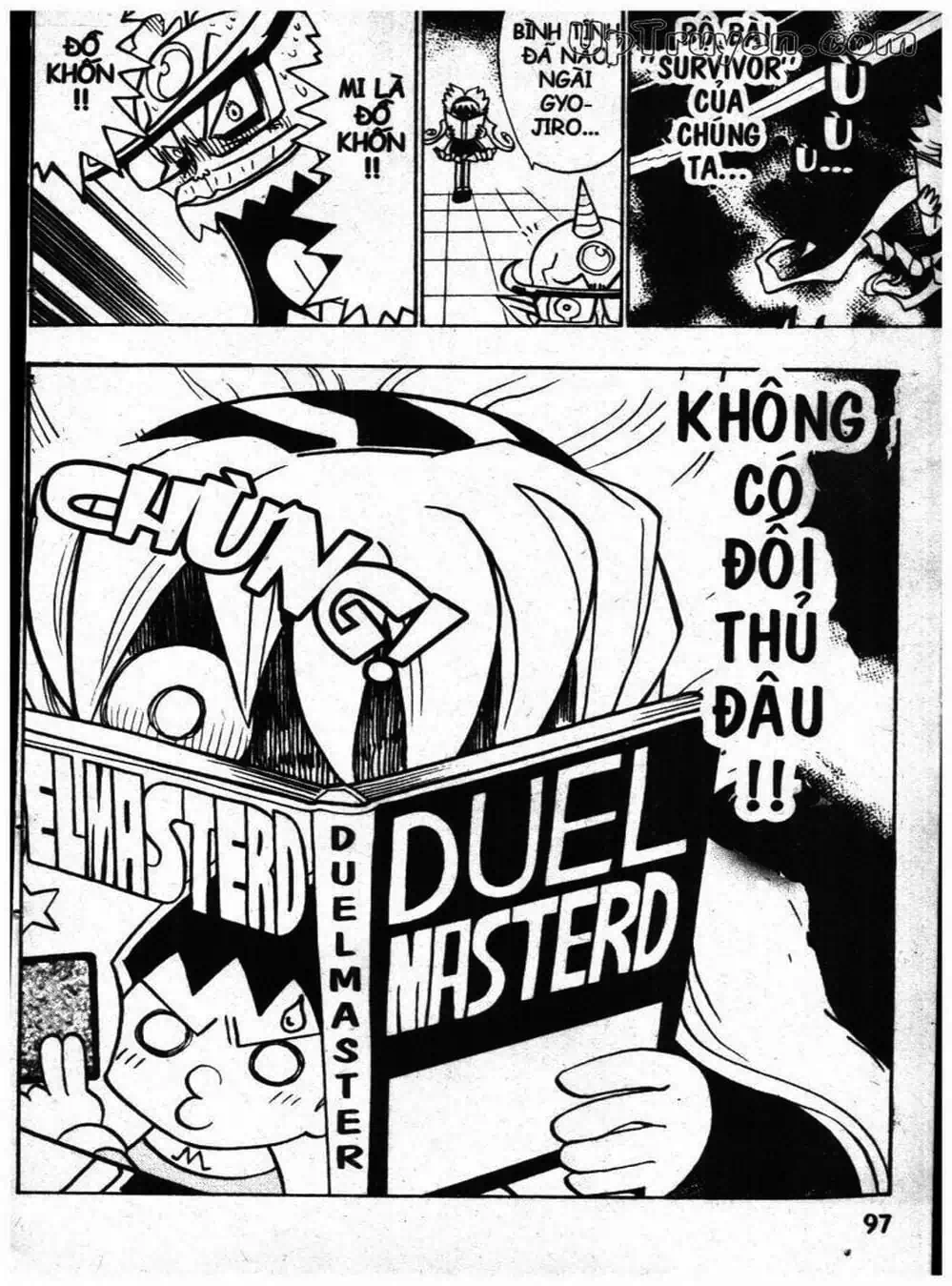 Truyện Tranh Vua Bài Ma Thuật - Duel Masters trang 4