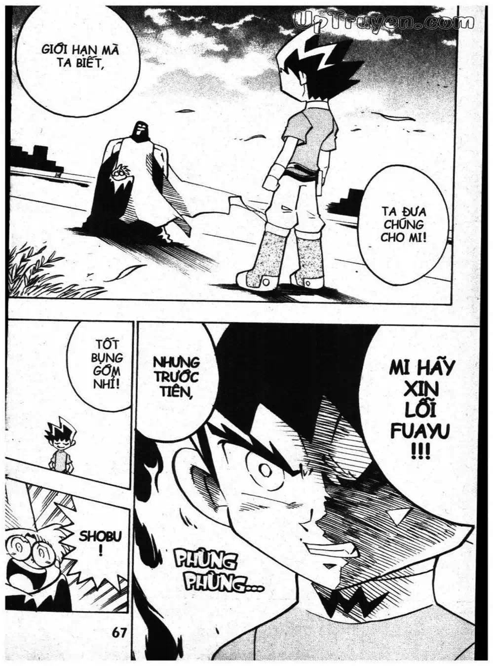 Truyện Tranh Vua Bài Ma Thuật - Duel Masters trang 4