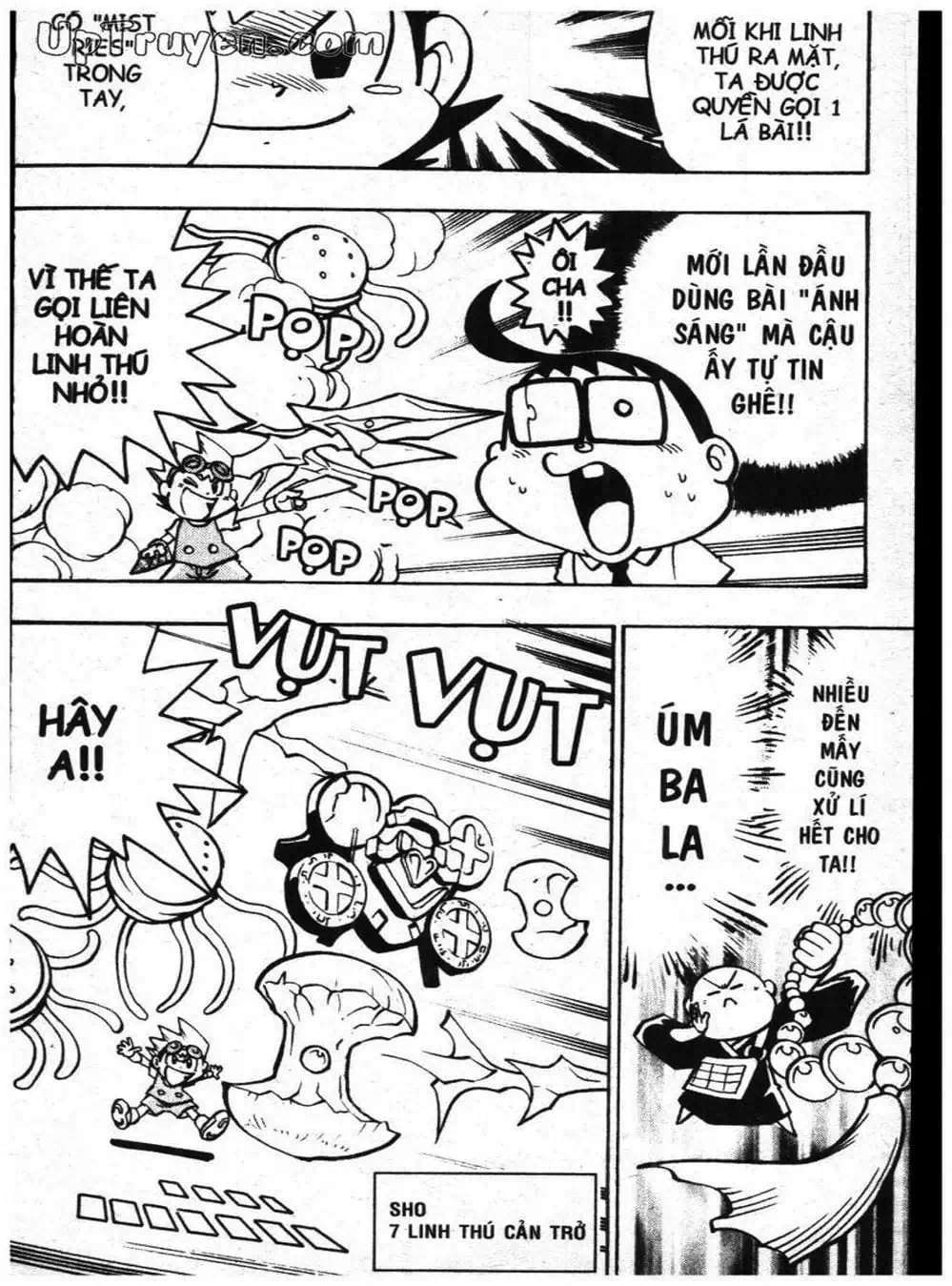 Truyện Tranh Vua Bài Ma Thuật - Duel Masters trang 4