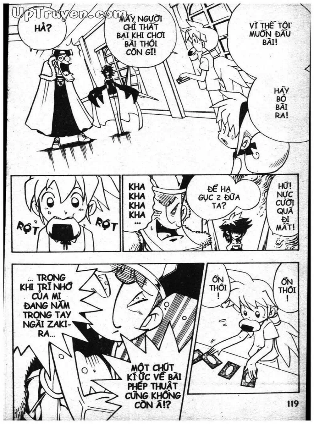 Truyện Tranh Vua Bài Ma Thuật - Duel Masters trang 4