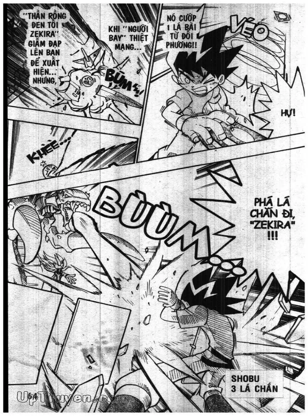 Truyện Tranh Vua Bài Ma Thuật - Duel Masters trang 4