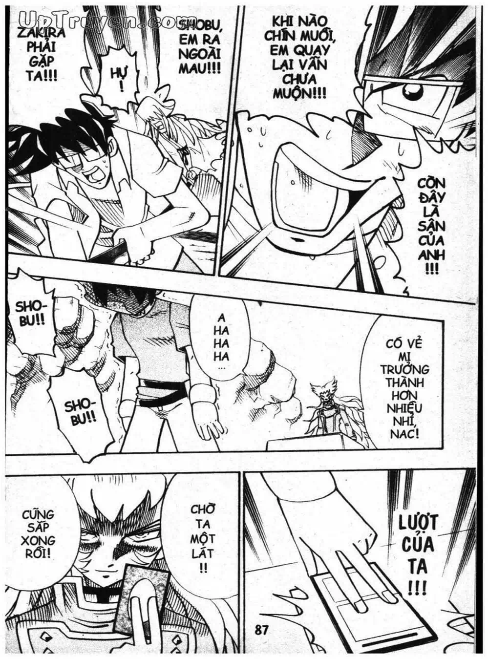 Truyện Tranh Vua Bài Ma Thuật - Duel Masters trang 4