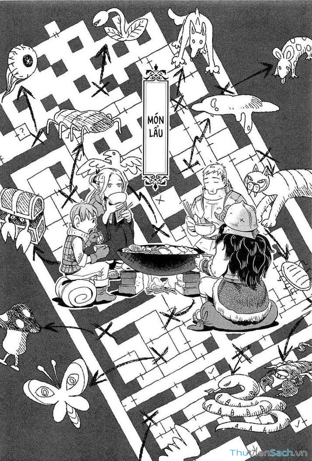 Truyện Tranh Mỹ Vị Hầm Ngục - Dungeon Meshi trang 4