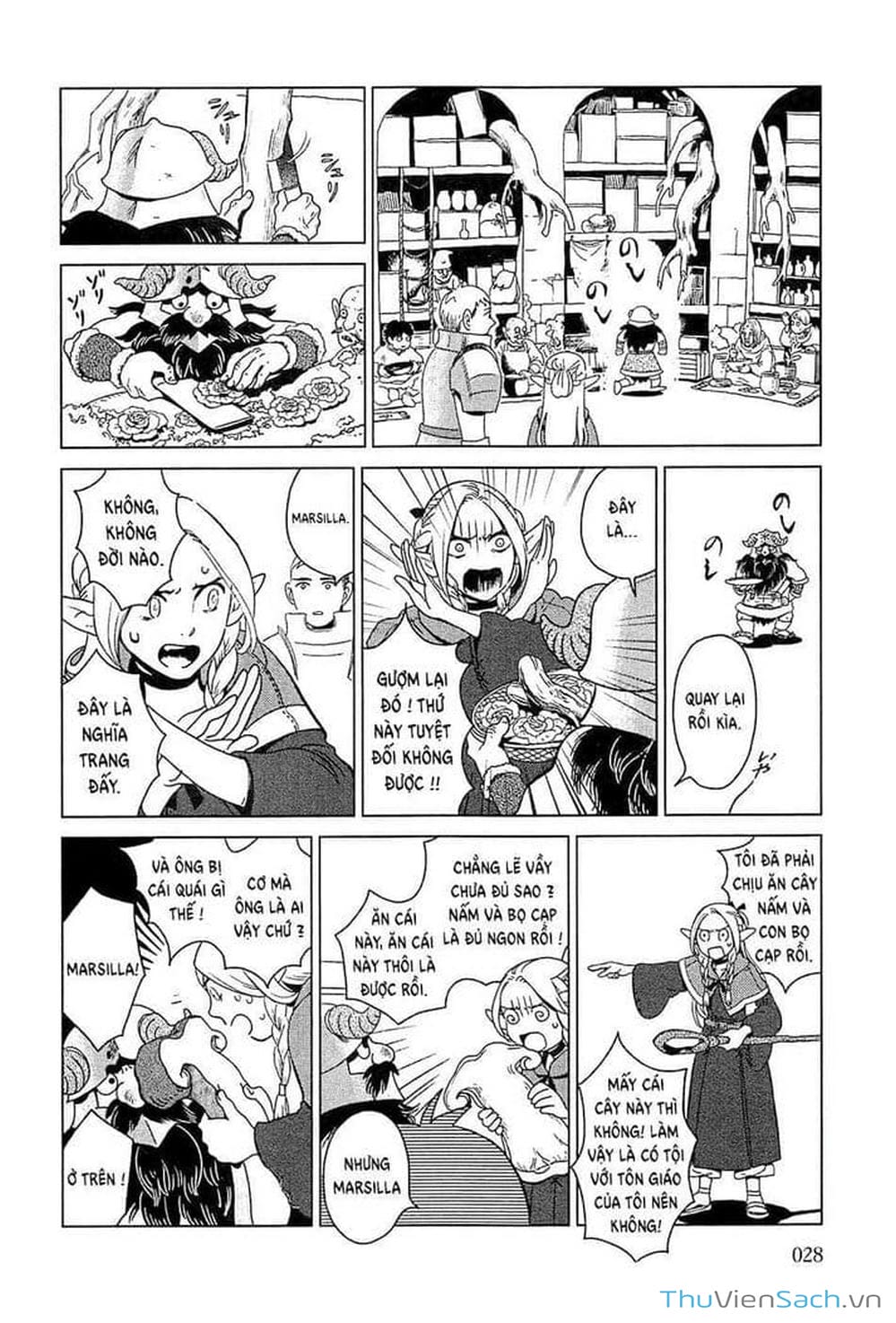 Truyện Tranh Mỹ Vị Hầm Ngục - Dungeon Meshi trang 4