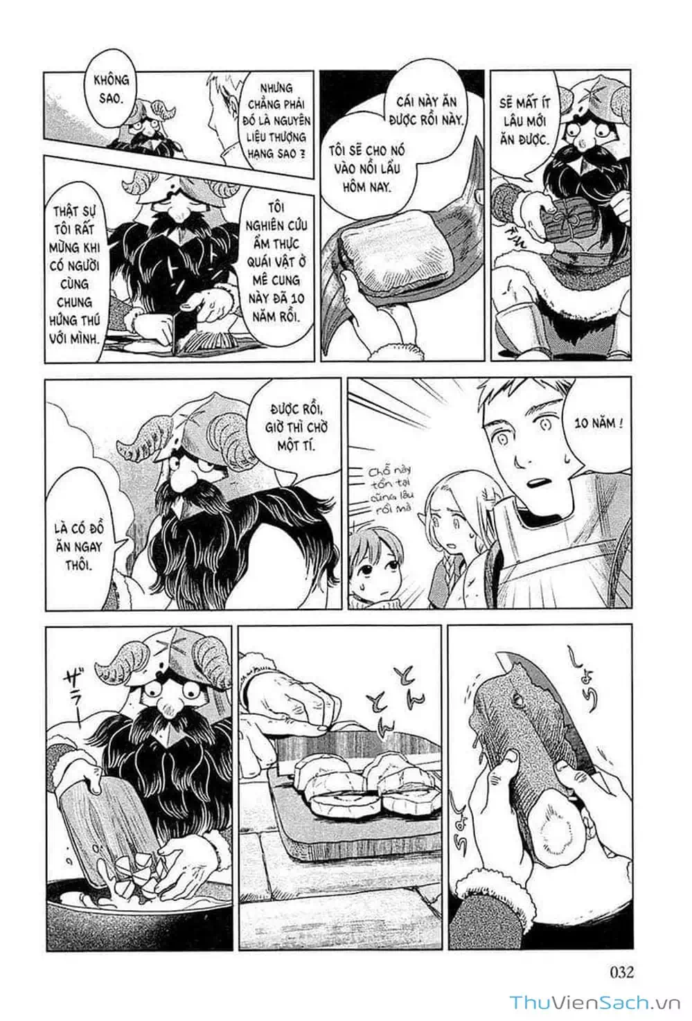 Truyện Tranh Mỹ Vị Hầm Ngục - Dungeon Meshi trang 4