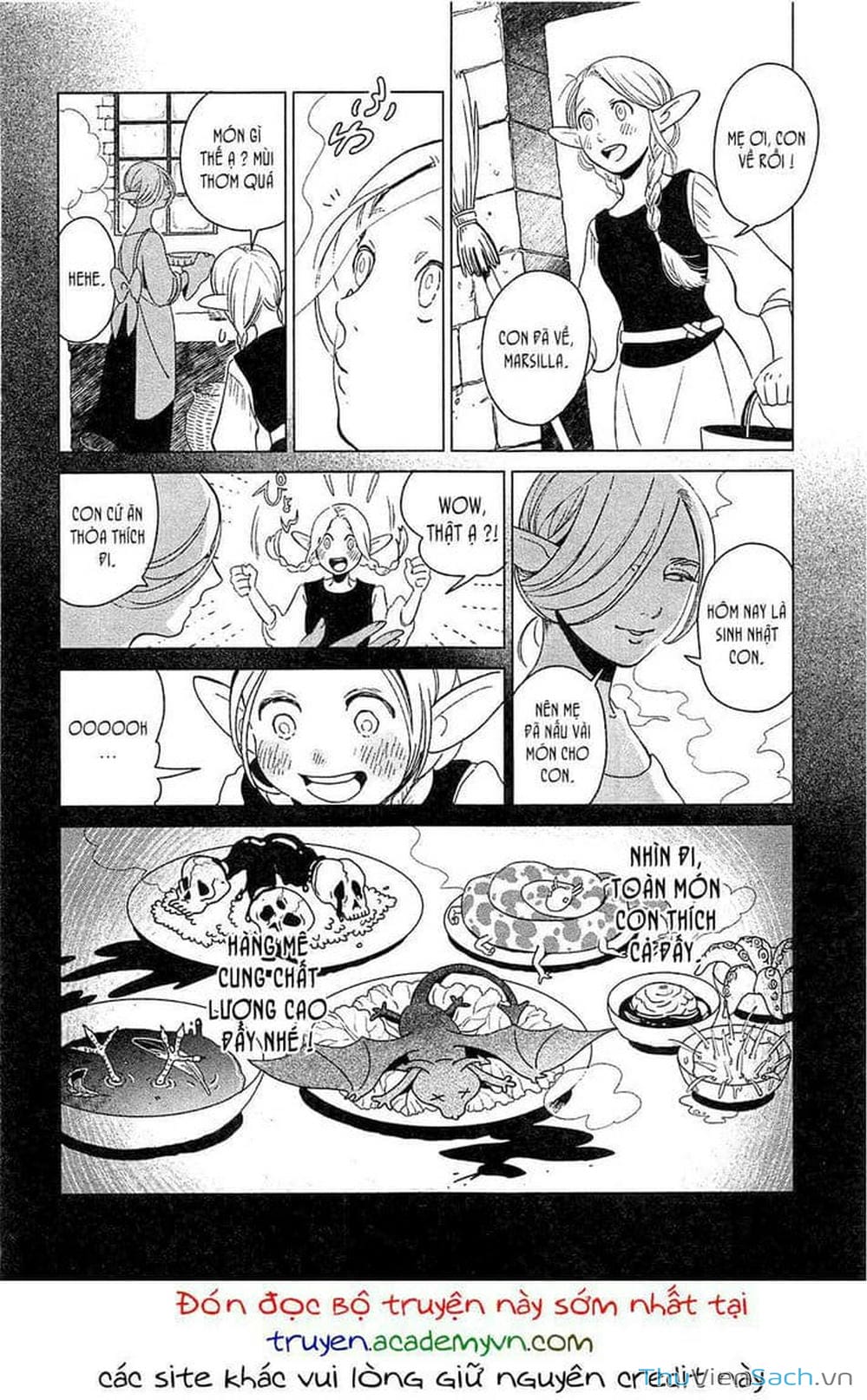 Truyện Tranh Mỹ Vị Hầm Ngục - Dungeon Meshi trang 4