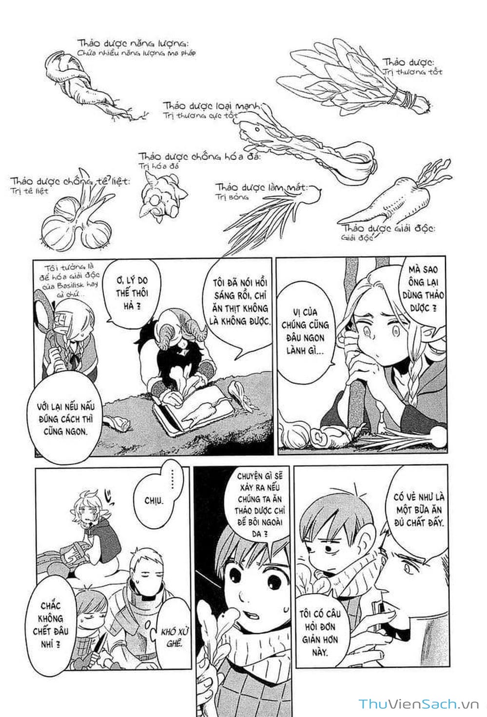 Truyện Tranh Mỹ Vị Hầm Ngục - Dungeon Meshi trang 4