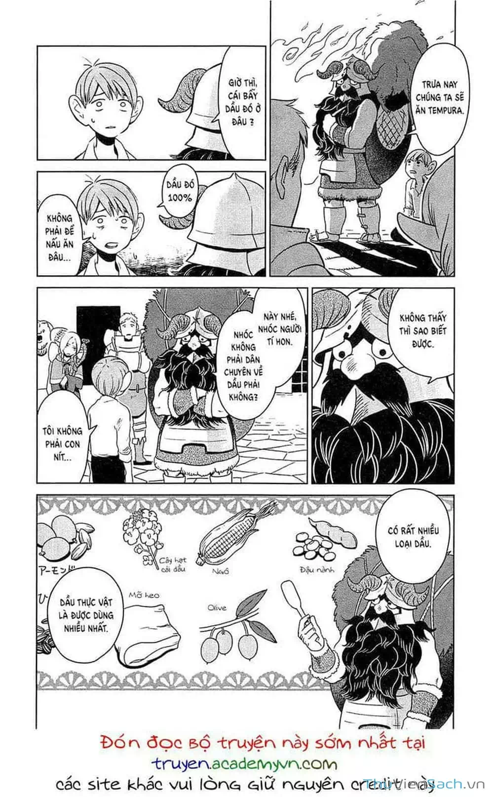 Truyện Tranh Mỹ Vị Hầm Ngục - Dungeon Meshi trang 4