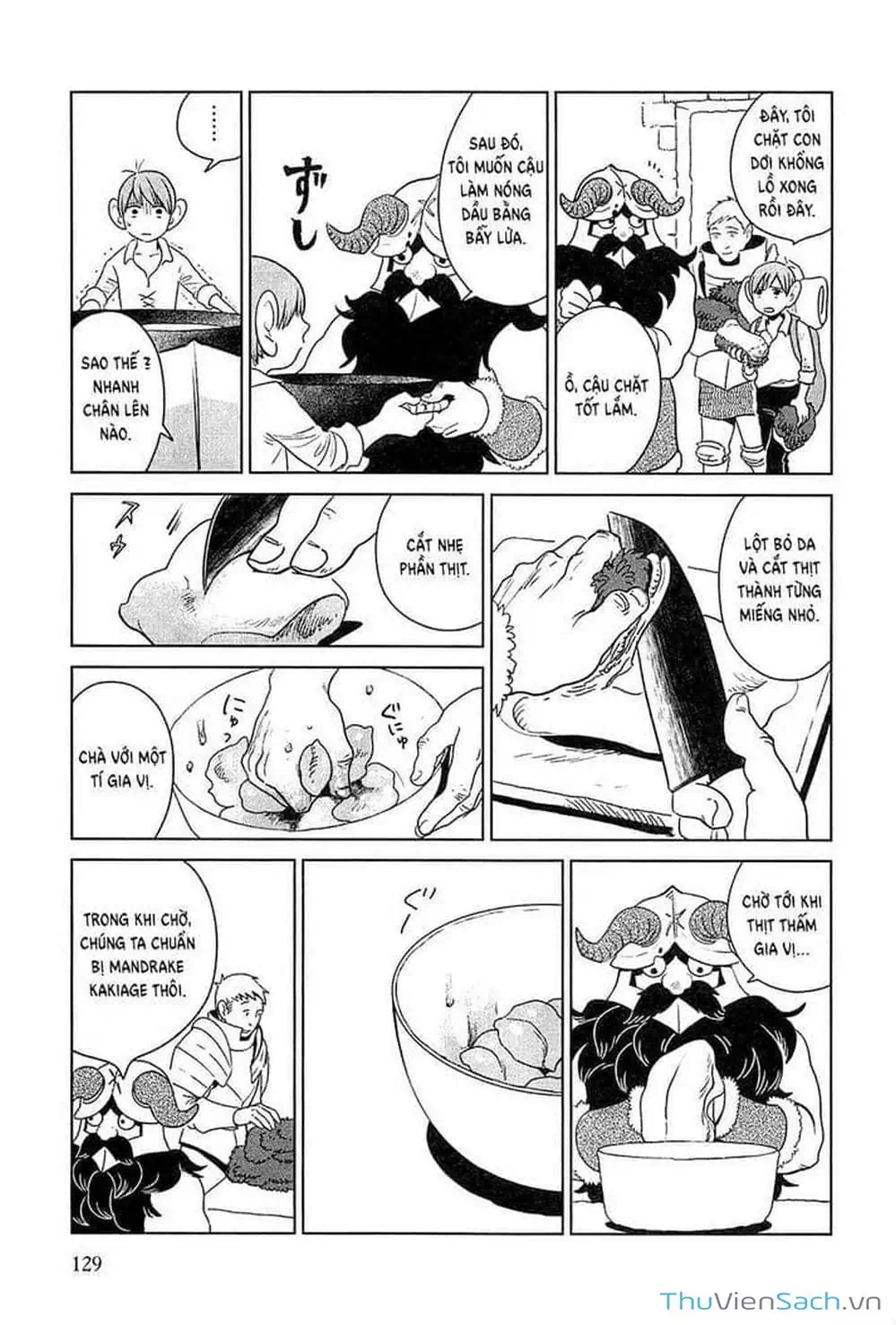 Truyện Tranh Mỹ Vị Hầm Ngục - Dungeon Meshi trang 4