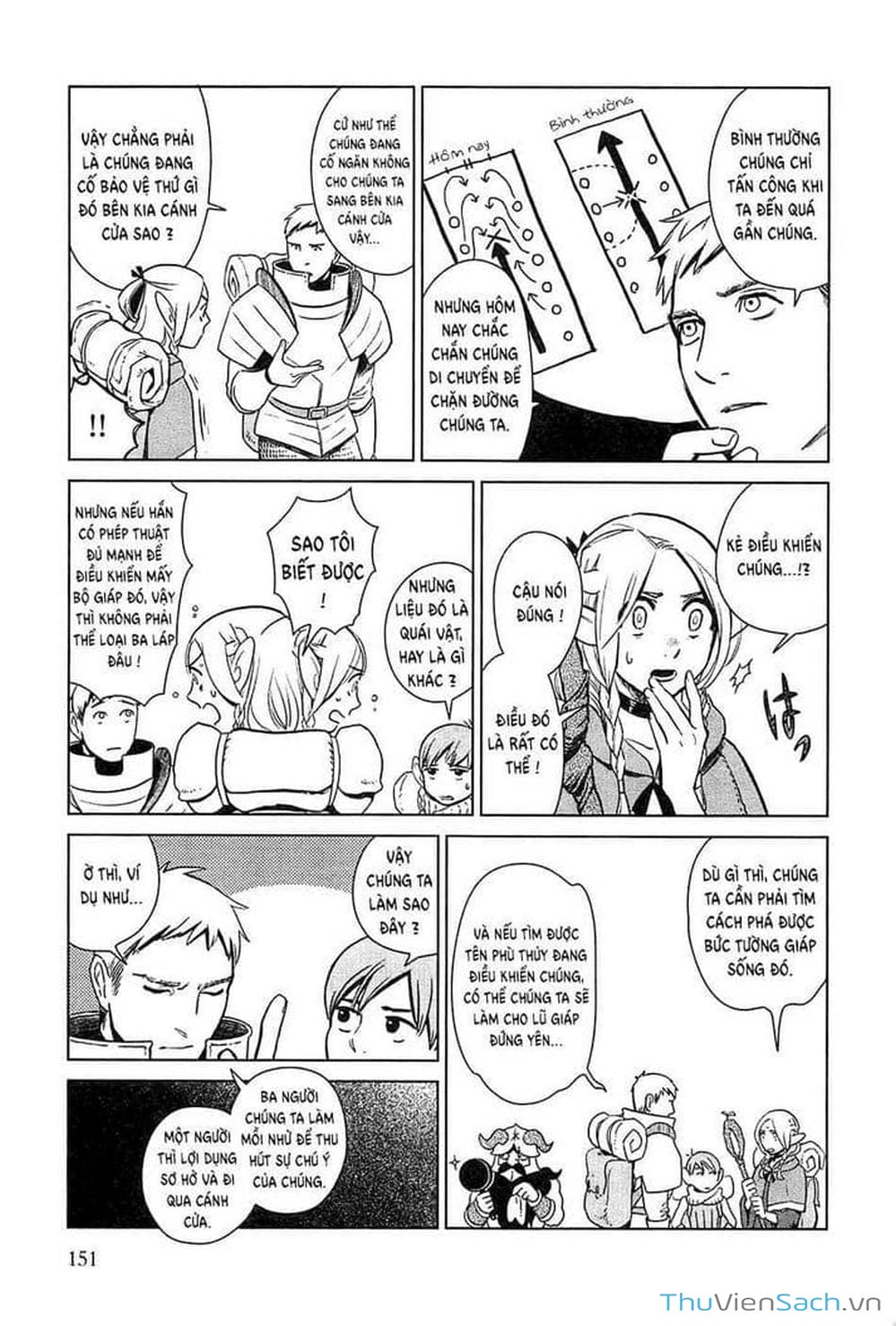 Truyện Tranh Mỹ Vị Hầm Ngục - Dungeon Meshi trang 4