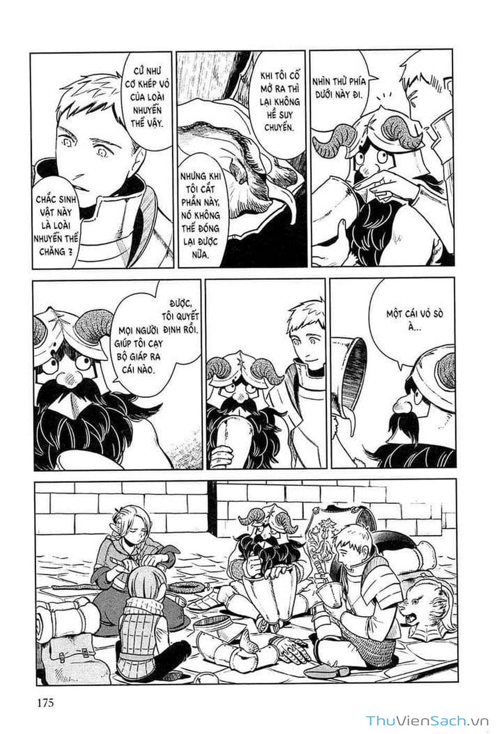 Truyện Tranh Mỹ Vị Hầm Ngục - Dungeon Meshi trang 4