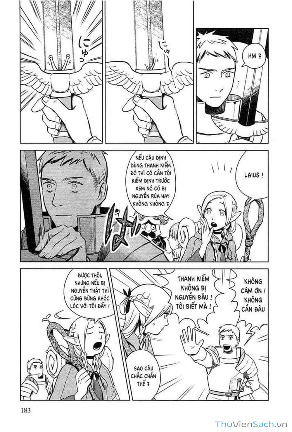 Truyện Tranh Mỹ Vị Hầm Ngục - Dungeon Meshi trang 4